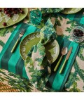 Bonnie and Neil | Napkins | Festive Foliage Green | Set of 4
